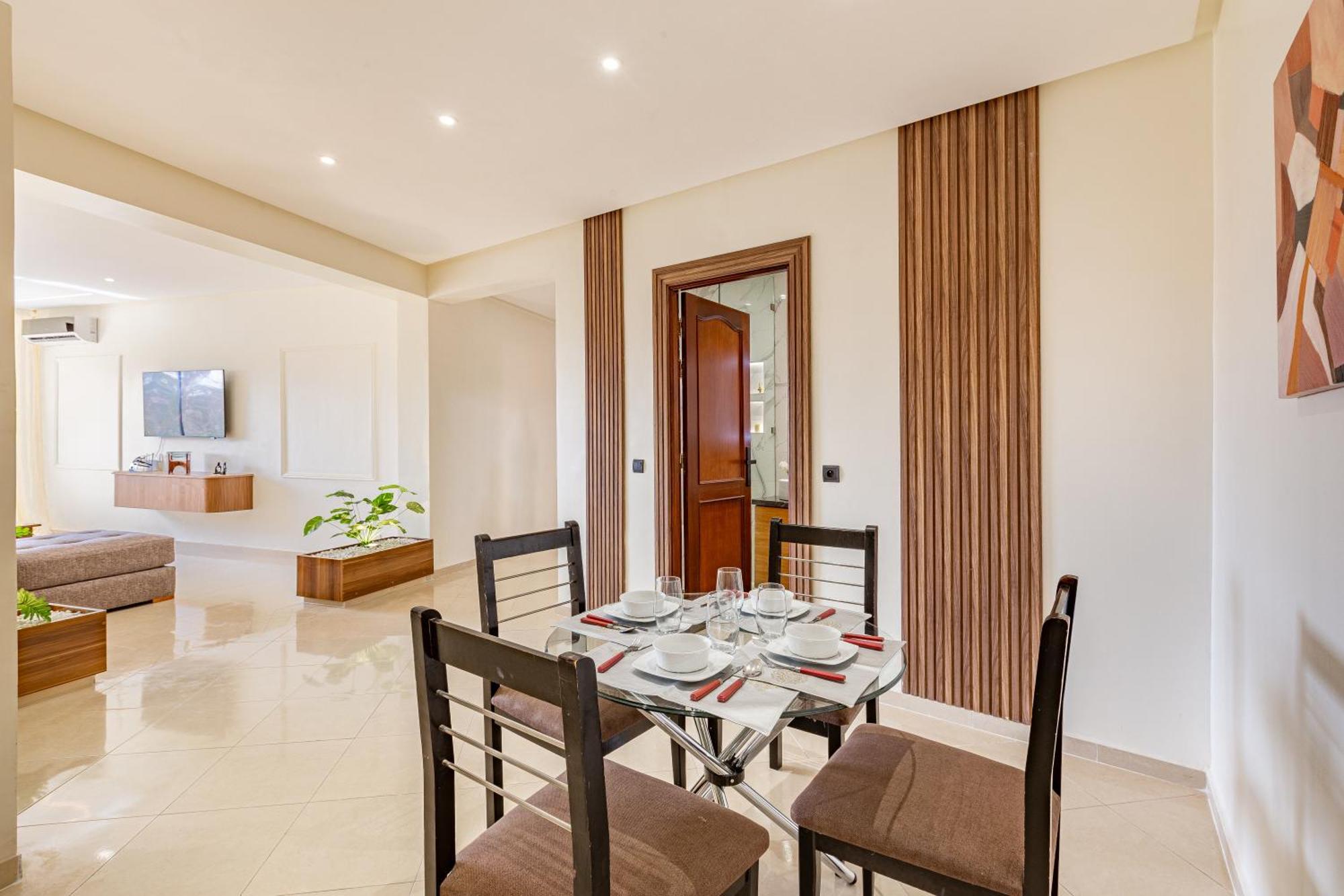 New! Appt Palm D'or, Parking & Wifi Appartement Marrakesh