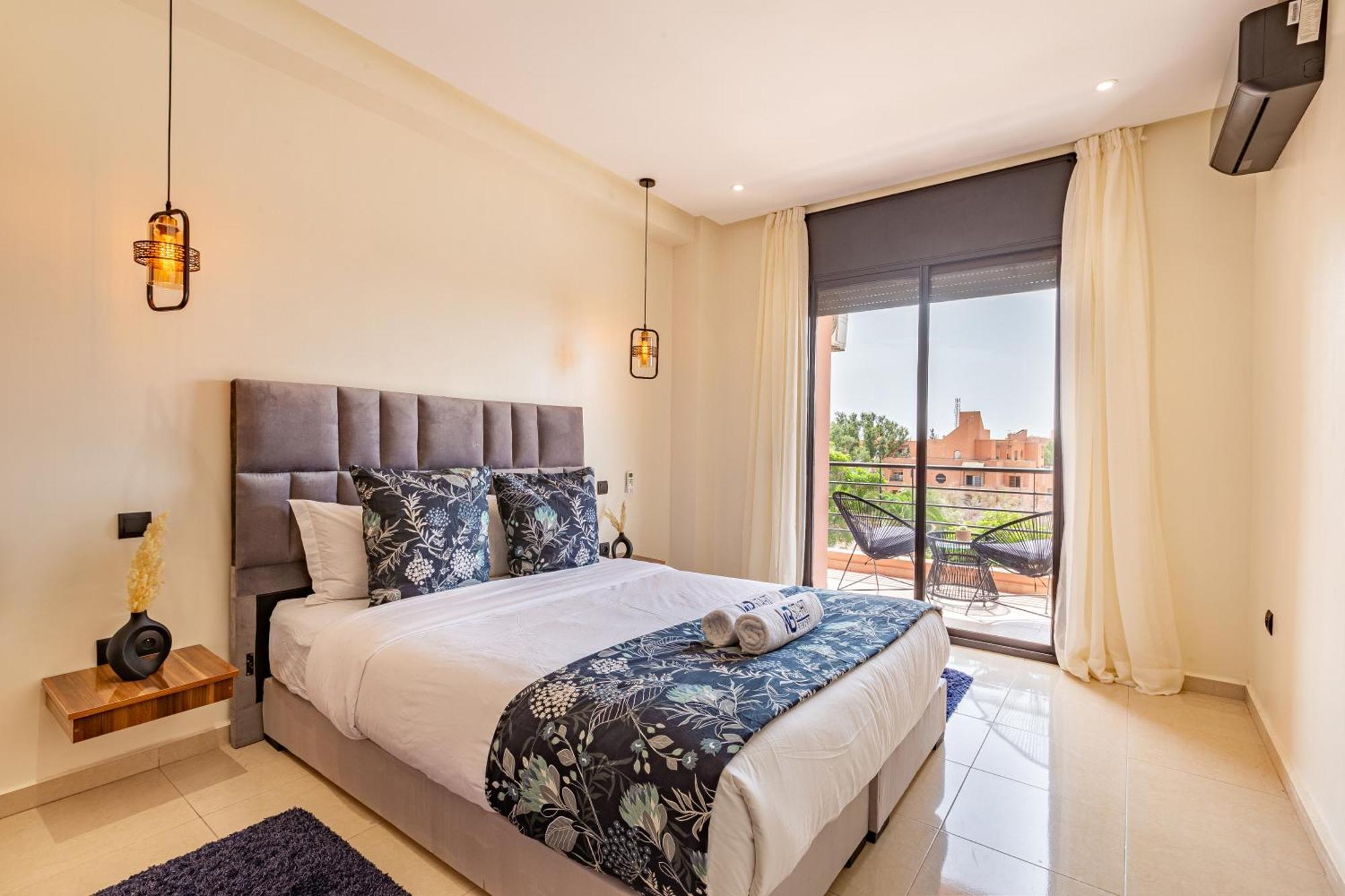 Appartement New! Appt Palm D'or, Parking & Wifi Marrakesh
